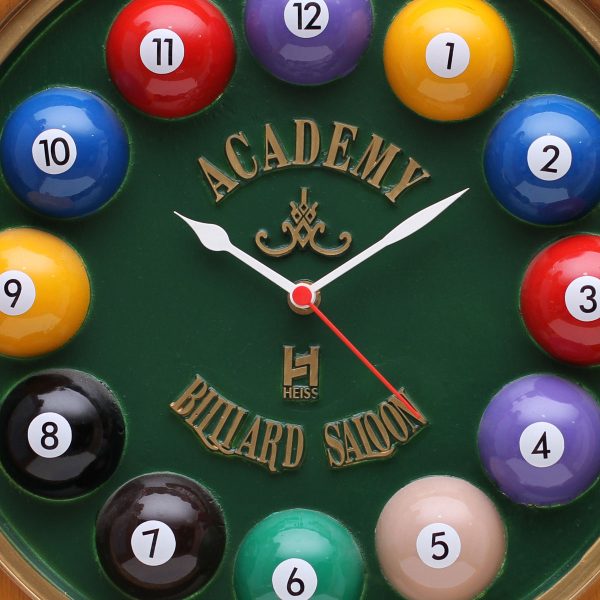 Relógio decorativo KG de parede em fibra - Billiard Verde - Image 3