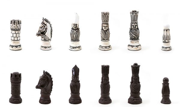 Peças de Xadrez KG de Resina - Coleção Victoriano (32 peças) - Image 4