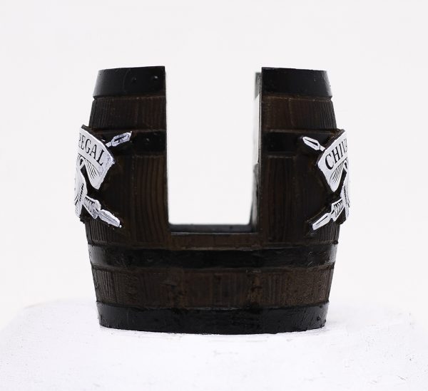 Barrica KG decorativa em resina Porta-Guardanapo Chivas - Image 2