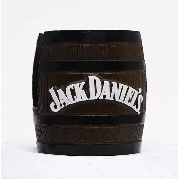Barrica KG decorativa em resina Porta-Guardanapo Jack Daniels