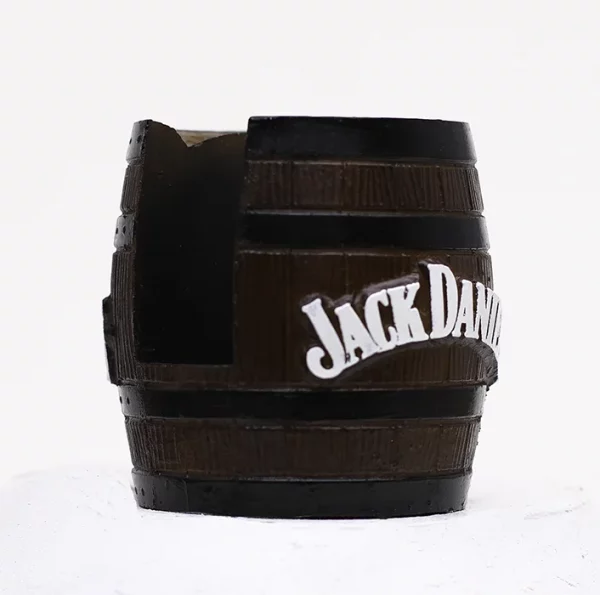 Barrica KG decorativa em resina Porta-Guardanapo Jack Daniels - Image 3