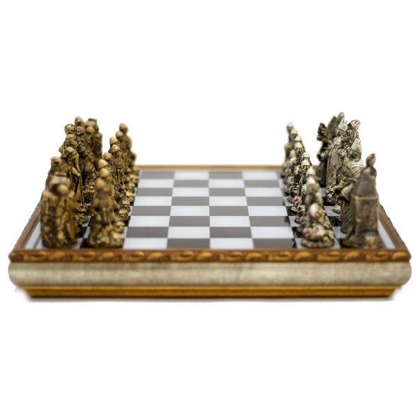 Peças de Xadrez KG de Resina - Coleção Vikings X Scandinavos (32 peças) - Image 19