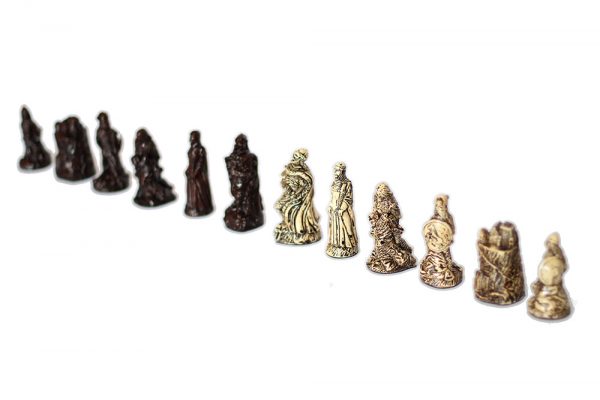 Peças de Xadrez KG de Resina - Coleção Vikings (32 peças) - Image 3