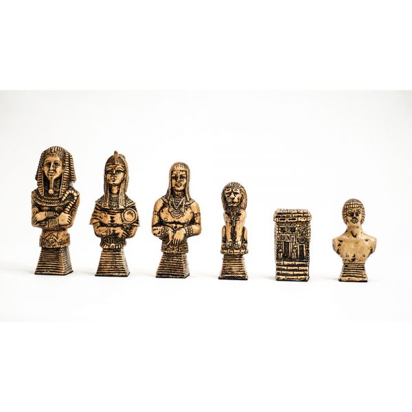 Peças de Xadrez KG de Resina - Coleção Deuses Egípcios (32 peças) - Image 3