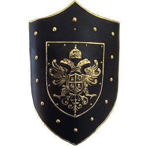 Escudo KG Medieval de parede em fibra - Águia