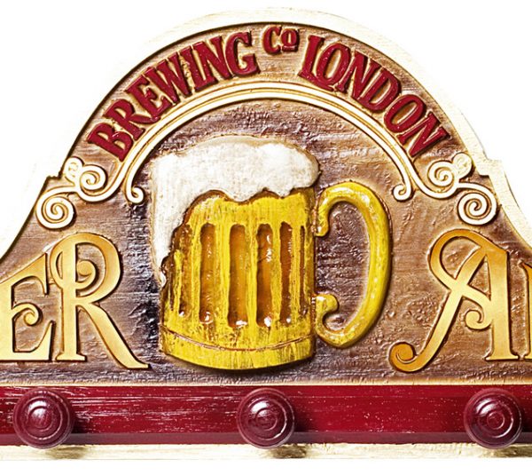 Placa KG Beer decorativa em fibra - Beer Ales Botão - Image 7