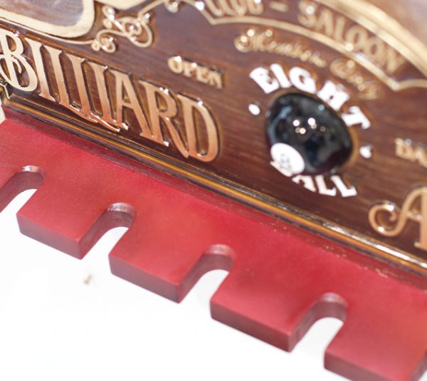 Placa KG Billiard decorativa em fibra - Suporte Copos / Porta-Espetos - Image 2