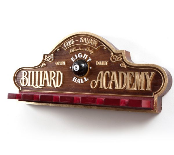 Placa KG Billiard decorativa em fibra - Suporte Copos / Porta-Espetos - Image 6