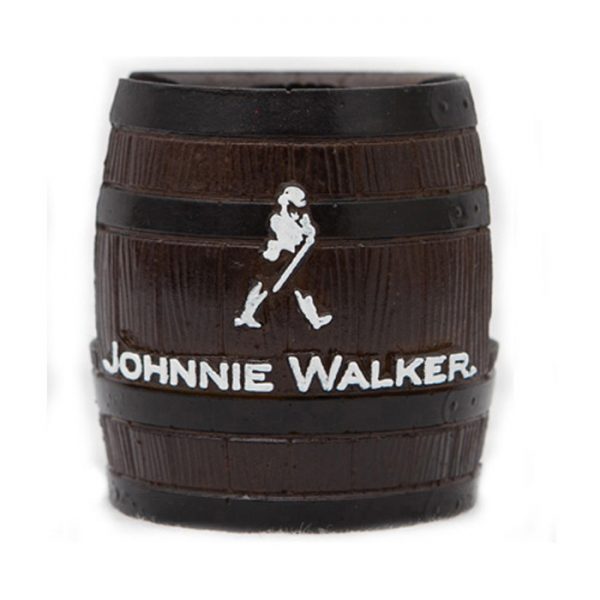 Barrica KG decorativa em resina Porta-Guardanapo Johnnie Walker