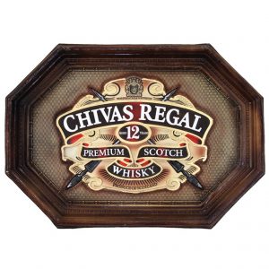 Placa KG Chivas de parede em fibra - Chivas Grande