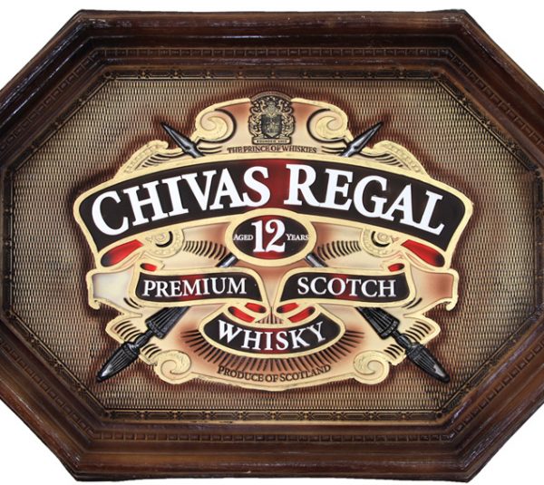 Placa KG Chivas de parede em fibra - Chivas Grande - Image 3