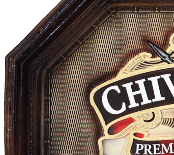 Placa KG Chivas de parede em fibra - Chivas Grande - Image 2