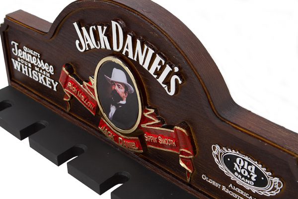 Placa KG Jack decorativa em fibra - Jack Daniels Suporte Copos / Porta-Espetos - Image 6