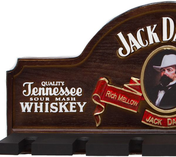 Placa KG Jack decorativa em fibra - Jack Daniels Suporte Copos / Porta-Espetos - Image 4