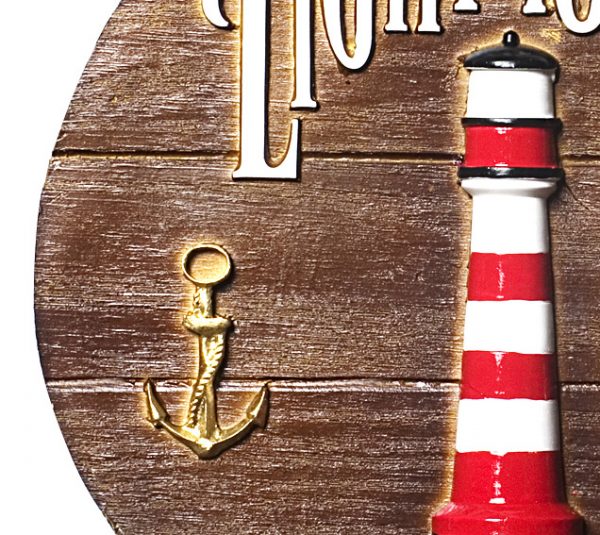 Placa KG de parede em resina - Decoração - Light House (27 cm) - Image 2