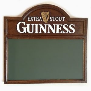 Lousa KG decorativa Guinness em fibra - Guinness Pequena