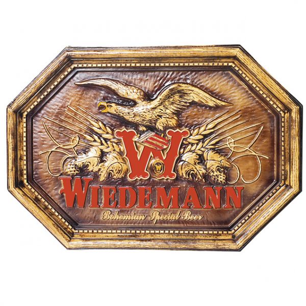 Placa KG Wiedemann de parede em fibra - Wiedemann Grande