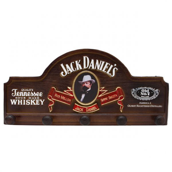 Placa KG Jack decorativa em fibra - Jack Daniels Botão
