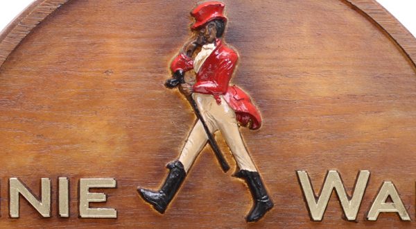 Placa KG Johnnie decorativa em fibra - Johnnie Walker - Suporte Copos / Porta-Espetos - Image 2