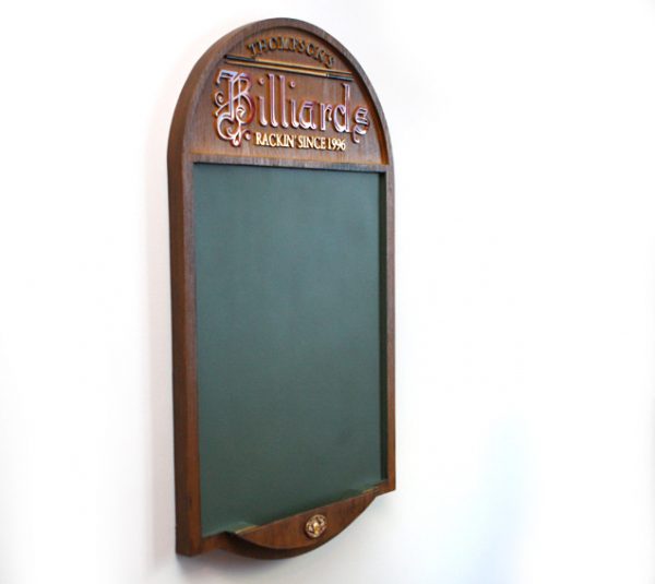 Lousa KG placar decorativa em fibra Billiard Thompson`s Rackin - Image 2