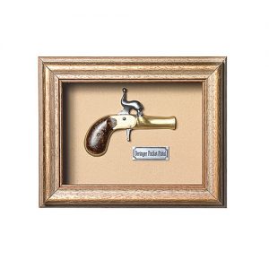 Quadro de Arma Resina KG Deringer Pocket Pistol - Clássico