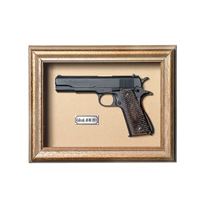 Quadro de Arma Resina KG Colt cal. 45 M. 1911 - Clássico