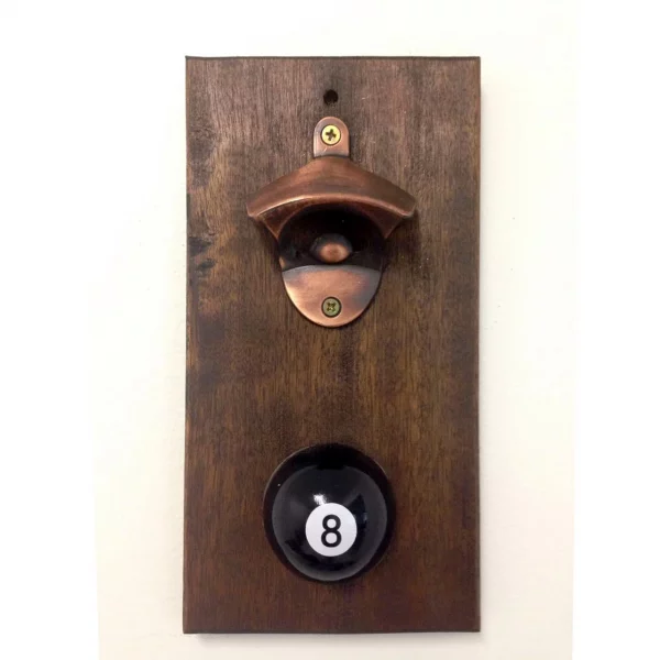 Abridor de Garrafas de Parede decorativo Bola 8 - Image 2