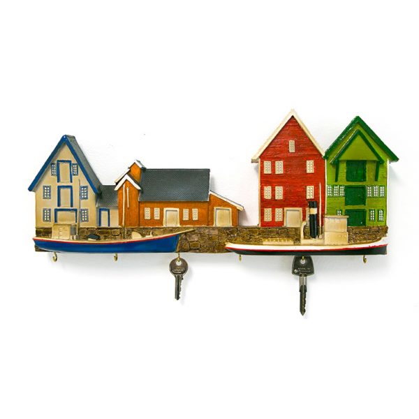 Porto Porta Chaves em Fibra decorativo - Image 4