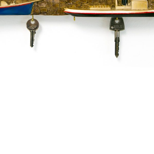 Porto Porta Chaves em Fibra decorativo - Image 5
