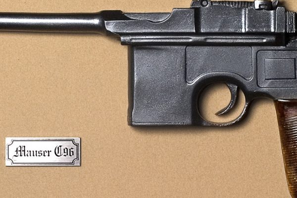 Quadro de Arma Resina KG Mauser C96 - Clássico - Image 4