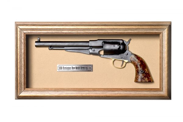 Quadro de Arma Resina KG 1858 Remington New Model Army cal. .44 - Clássico - Image 4