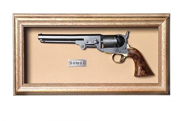 Quadro de Arma Resina KG 1851 Colt Navy cal. .36 - Clássico - Image 4