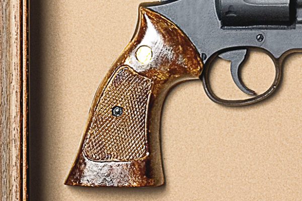Quadro de Arma Resina KG Smith & Wesson S.A. cal. 38 S&W - Clássico - Image 3