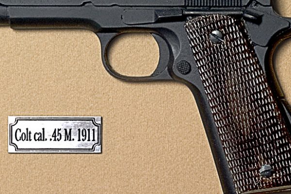 Quadro de Arma Resina KG Colt cal. 45 M. 1911 - Clássico - Image 4
